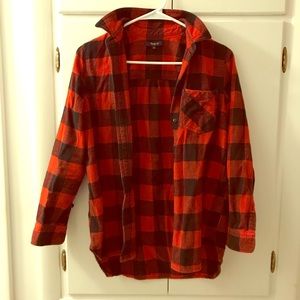 Madewell flannel shirt